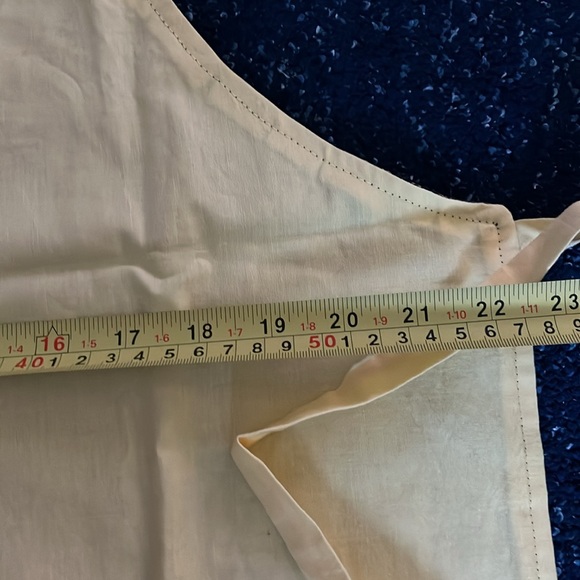 Handmade reversible apron w motif - Picture 4 of 7